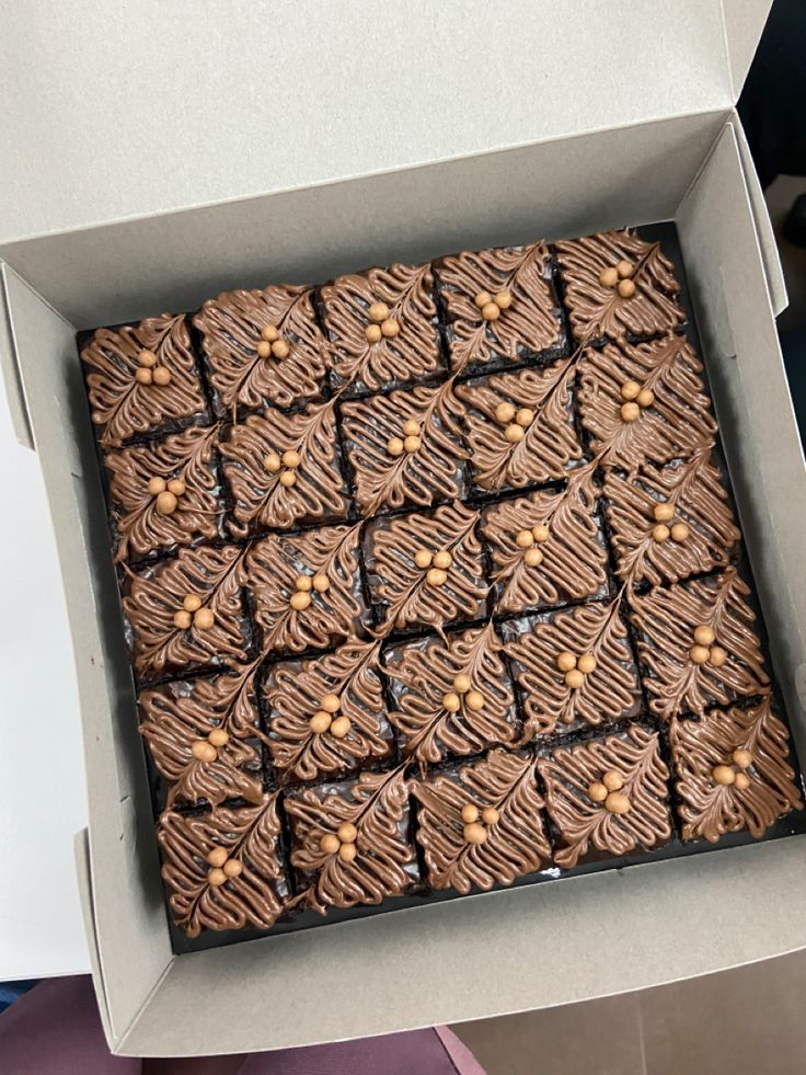 Brownie navideño